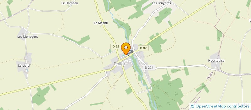 localisation de l'entreprise SCI NAPI 98  DOLLOT