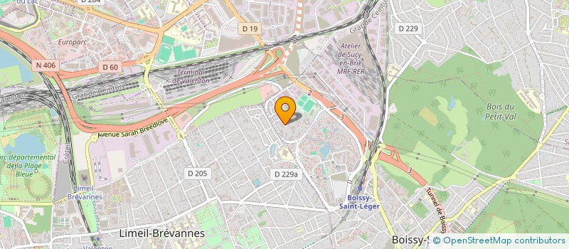 localisation de l'entreprise SCI NAPL  CHAURAY