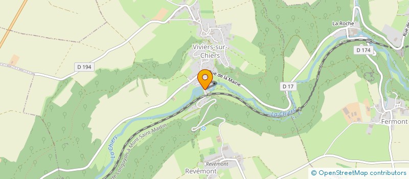 localisation de l'entreprise SCI NAPO  LONGUYON