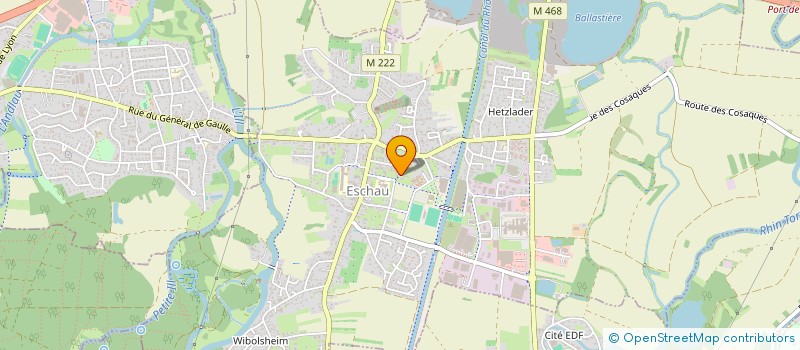 localisation de l'entreprise SCI NAPO OBER  ESCHAU