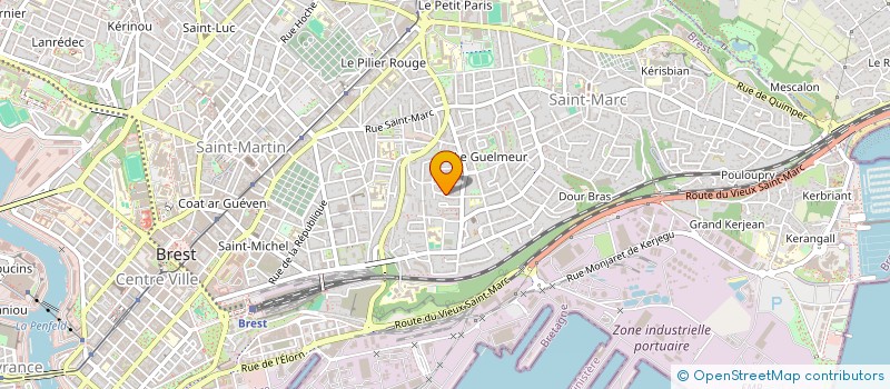 localisation de l'entreprise SCI NAPOLEON 1ER  BREST