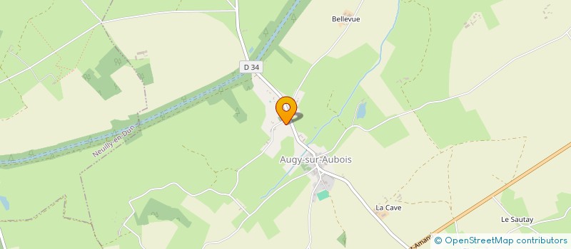 localisation de l'entreprise SCI NAPOLEON  AUGY-SUR-AUBOIS