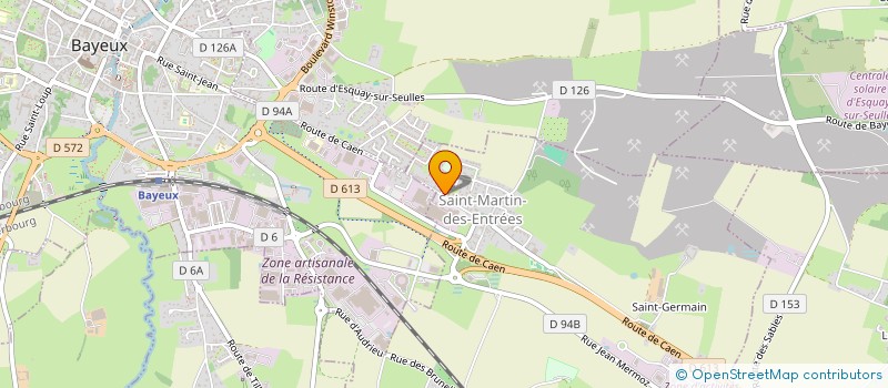 localisation de l'entreprise SCI NAPOLEON  SAINT-MARTIN-DES-ENTREES