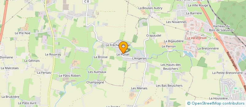 localisation de l'entreprise SCI NAPOLEONI 72  VERN-SUR-SEICHE