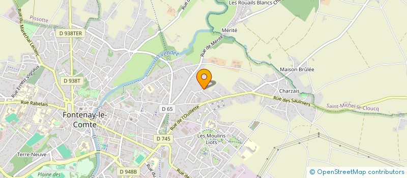 localisation de l'entreprise SCI NAPOLI  FONTENAY-LE-COMTE