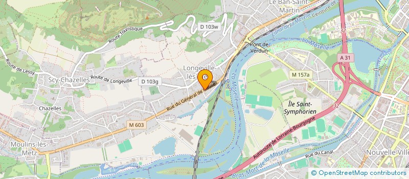 localisation de l'entreprise SCI NAPOUN à LONGEVILLE-LES-METZ