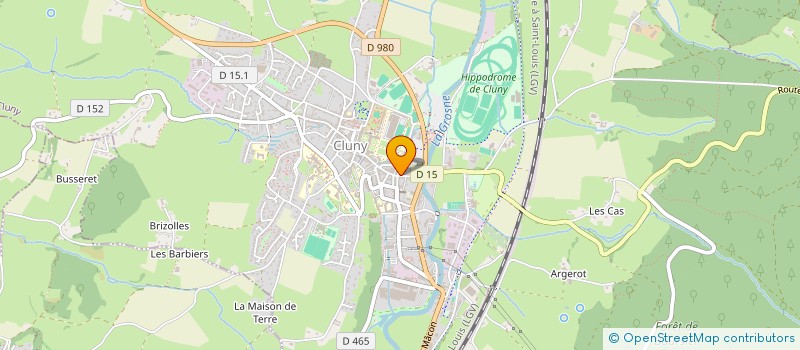 localisation de l'entreprise SCI NAPPY  CLUNY