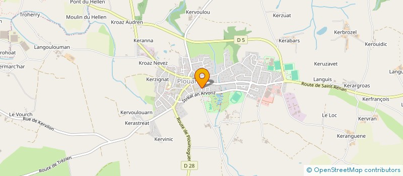 localisation de l'entreprise SCI NAQ  PLOUARZEL