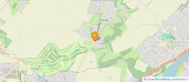 localisation de l'entreprise SCI NARA  BIEVILLE-BEUVILLE