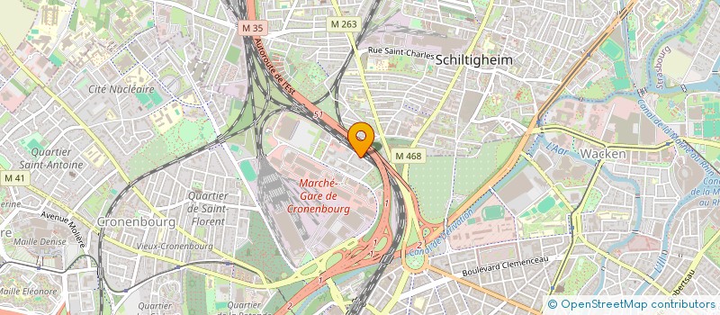 localisation de l'entreprise SCI NARANDJ-YANG à STRASBOURG
