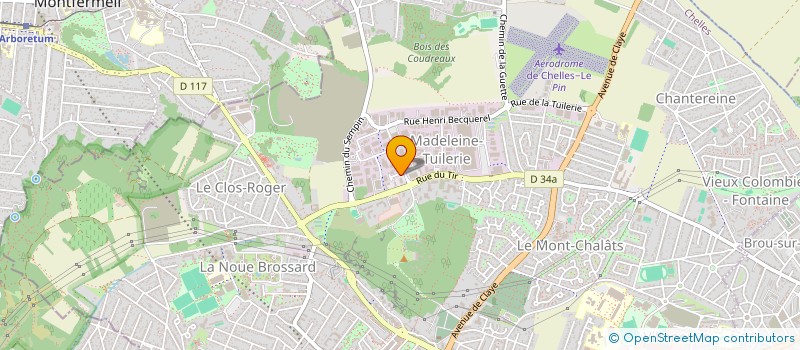 localisation de l'entreprise SCI NARAYANSRI ARRAS  CHELLES