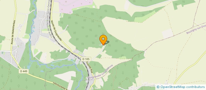 localisation de l'entreprise SCI NARBE  GUIGNEVILLE-SUR-ESSONNE