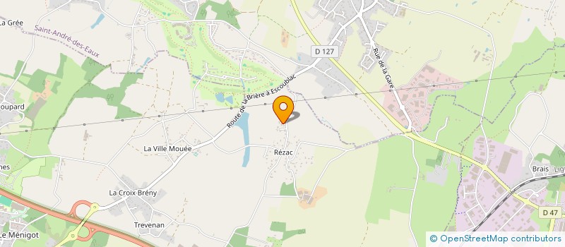 localisation de l'entreprise SCI NARCISSE  LA BAULE-ESCOUBLAC