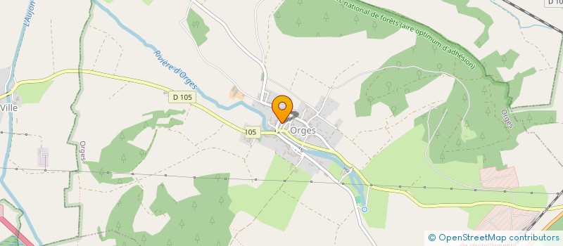 localisation de l'entreprise SCI NARCISSE à ORGES