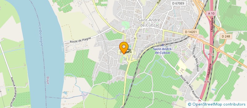 localisation de l'entreprise SCI NARDARI  SAINT-ANDRE-DE-CUBZAC