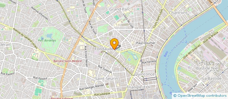 localisation de l'entreprise SCI NARDINI  BORDEAUX