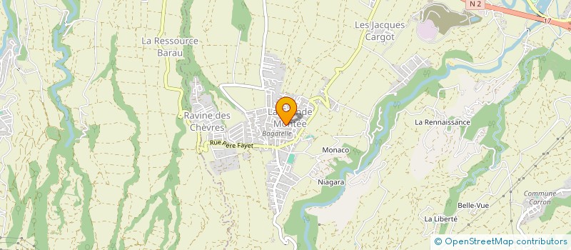 localisation de l'entreprise SCI NARELIE  SAINTE-SUZANNE