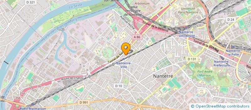 localisation de l'entreprise SCI NARJILKHA  NANTERRE