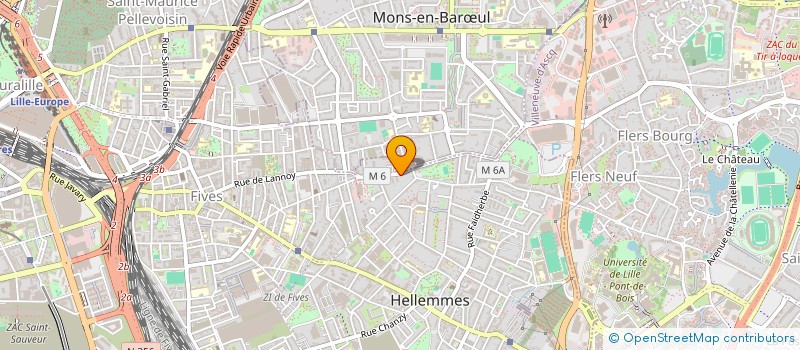 localisation de l'entreprise SCI NARJIS à LILLE