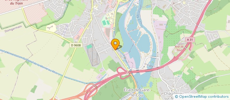 localisation de l'entreprise SCI NARMAN DUMAN  TOUL