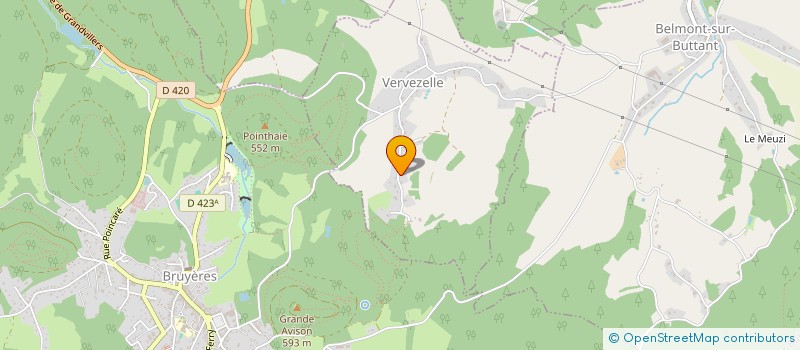 localisation de l'entreprise SCI NAROAXAR  VERVEZELLE