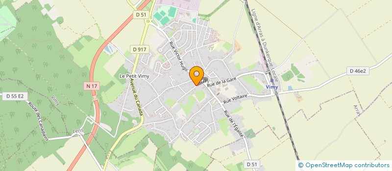 localisation de l'entreprise SCI NARODOWIEK à VIMY