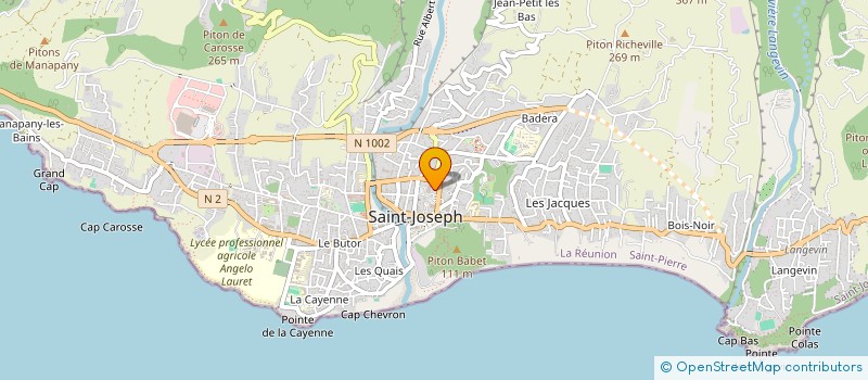 localisation de l'entreprise SCI NAROLI à SAINT-JOSEPH