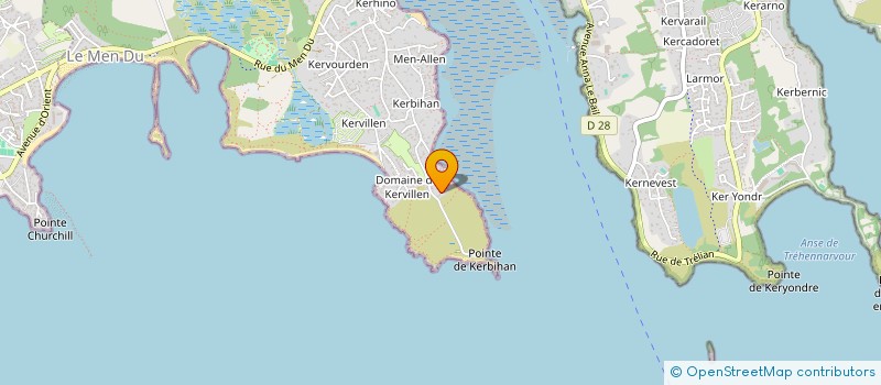 localisation de l'entreprise SCI NARRAGANSETT  LA TRINITE-SUR-MER