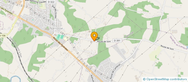 localisation de l'entreprise SCI NARROSSE  NARROSSE