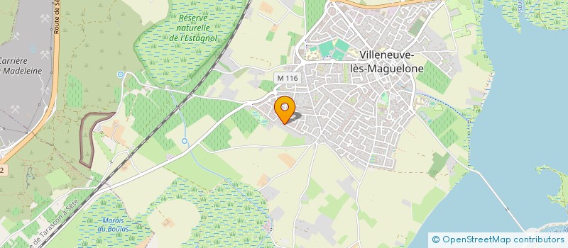 localisation de l'entreprise SCI NASA  VILLENEUVE-LES-MAGUELONE