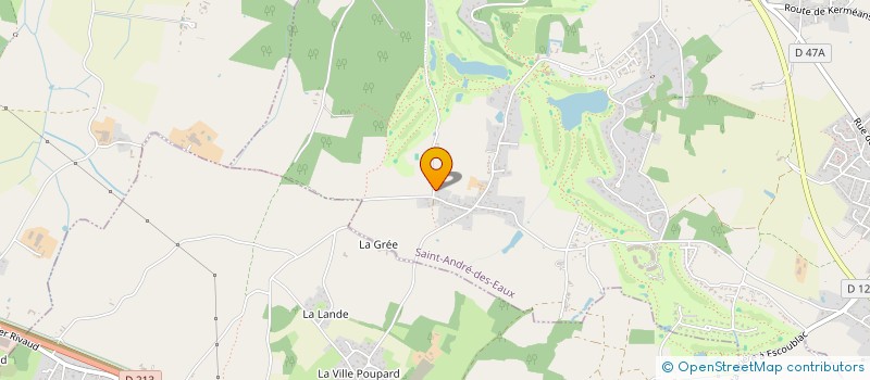 localisation de l'entreprise SCI NASA  SAINT-ANDRE-DES-EAUX