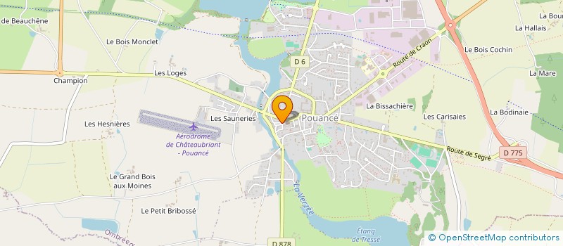 localisation de l'entreprise SCI NASCIMENTO à OMBREE D'ANJOU