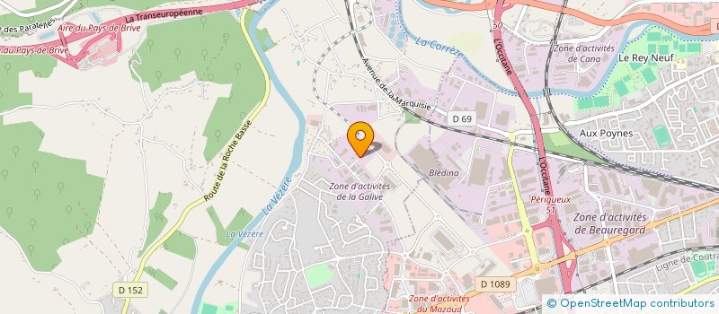 localisation de l'entreprise SCI NASEJE  SAINTE-FEREOLE