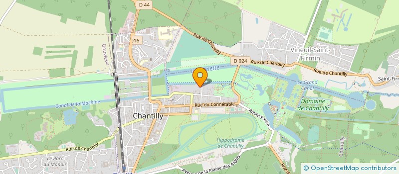 localisation de l'entreprise SCI NASEPELI  CHANTILLY