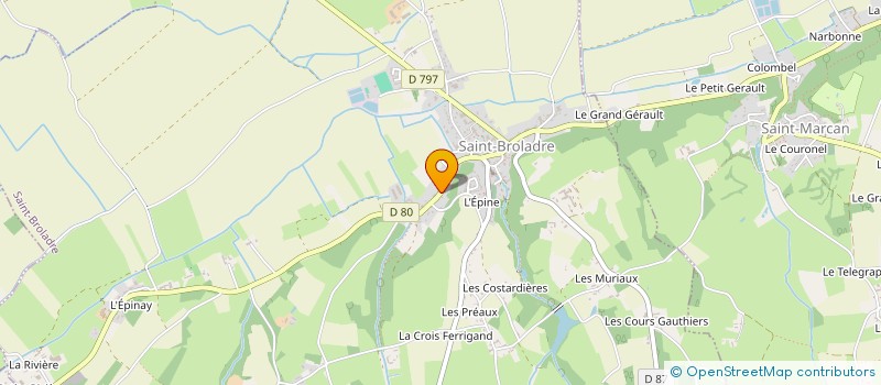 localisation de l'entreprise SCI NASEVAR  DOL-DE-BRETAGNE