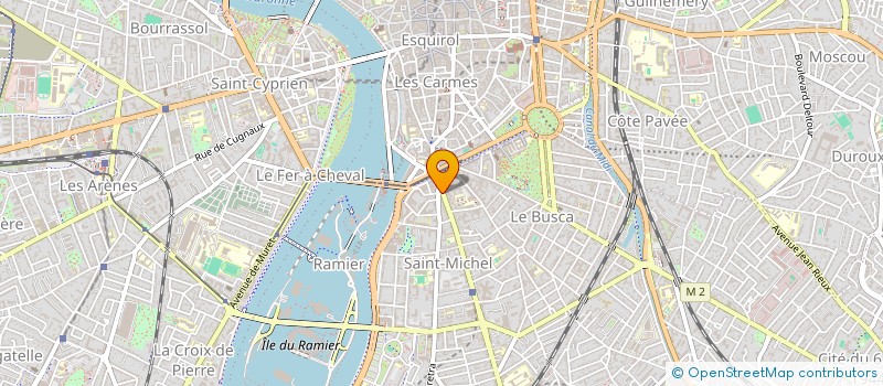 localisation de l'entreprise SCI NASFA à TOULOUSE