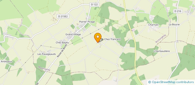 localisation de l'entreprise SCI NASFER  ARCHINGEAY