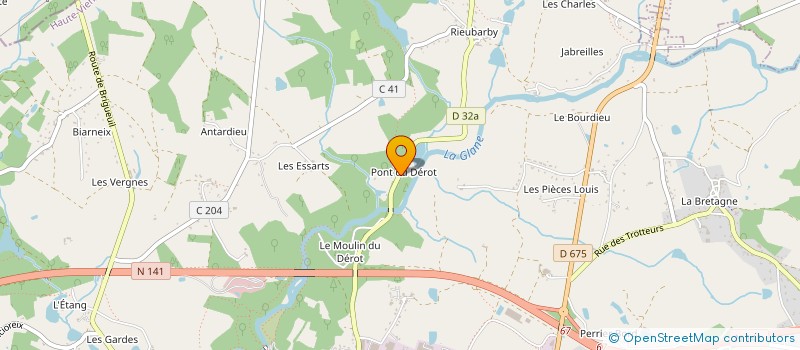 localisation de l'entreprise SCI NASLAN  SAINT-JUNIEN