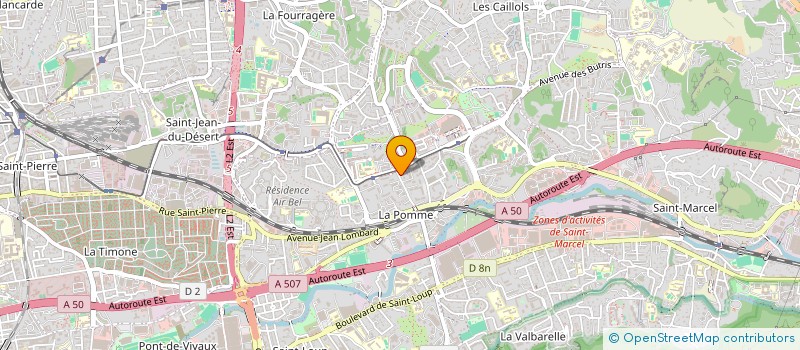localisation de l'entreprise SCI NASO  MARSEILLE