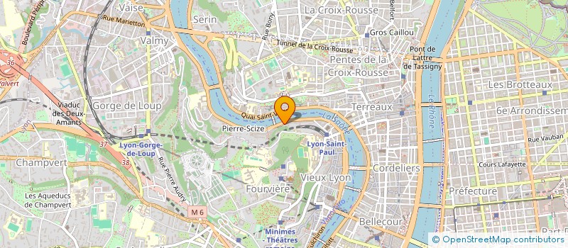 localisation de l'entreprise SCI NASR  LYON