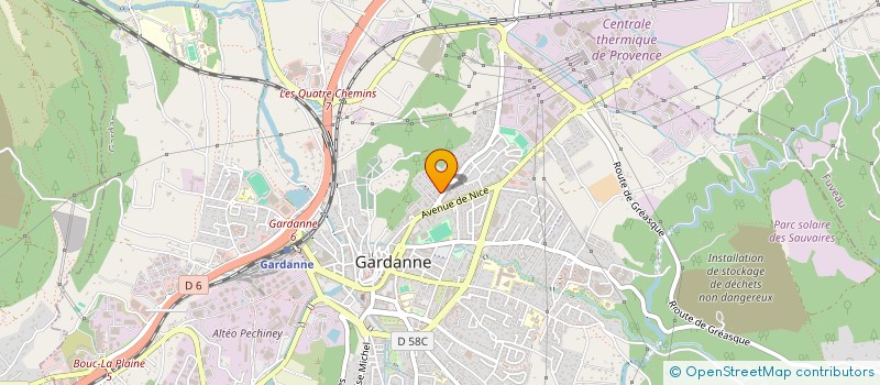 localisation de l'entreprise SCI NASSIB à GARDANNE
