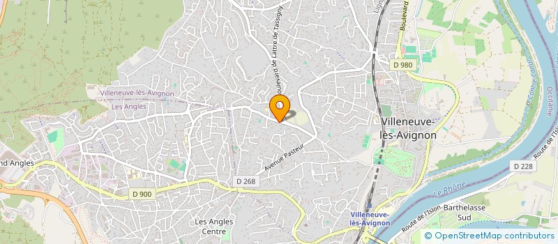 localisation de l'entreprise SCI NASSMITH  VILLENEUVE-LES-AVIGNON