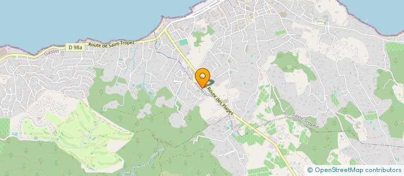 localisation de l'entreprise SCI NASSO à SAINT-TROPEZ