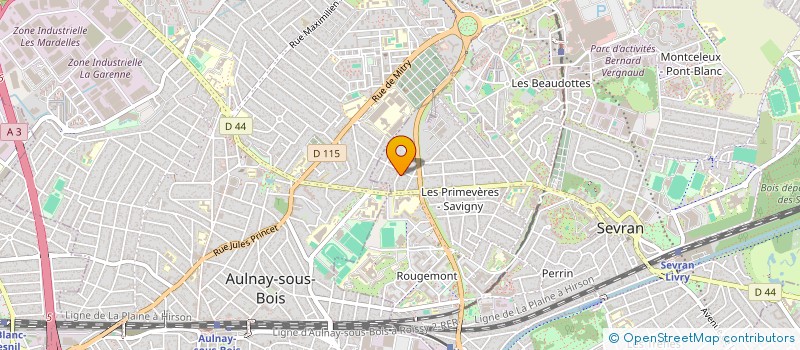 localisation de l'entreprise SCI NASTANIS à SEVRAN