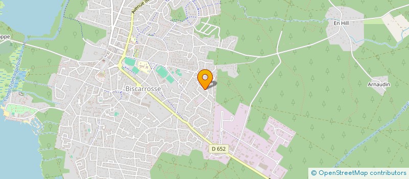 localisation de l'entreprise SCI NASTE  BISCARROSSE