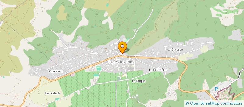 localisation de l'entreprise SCI NASYAD  CUGES-LES-PINS