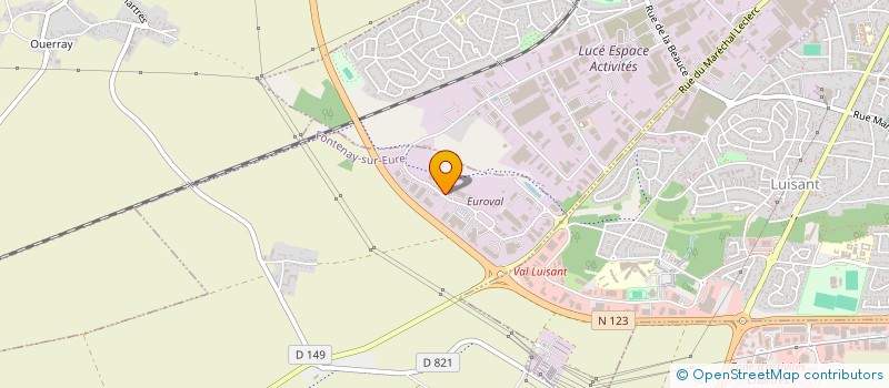 localisation de l'entreprise SCI NAT à FONTENAY-SUR-EURE