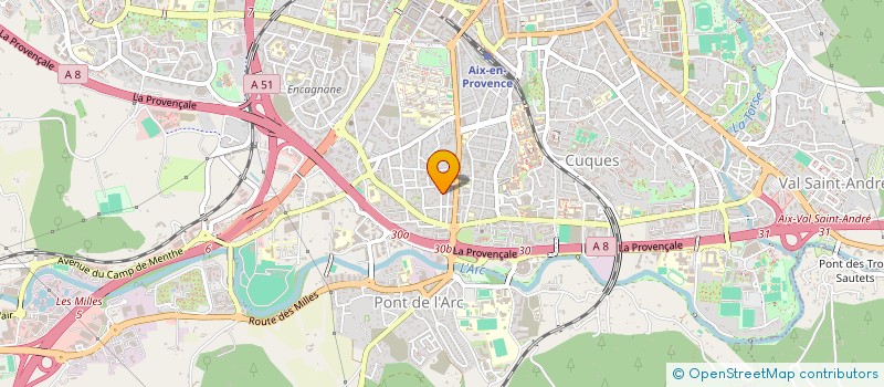 localisation de l'entreprise SCI NAT  CARRY-LE-ROUET