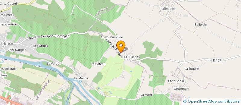 localisation de l'entreprise SCI NAT à JULIENNE