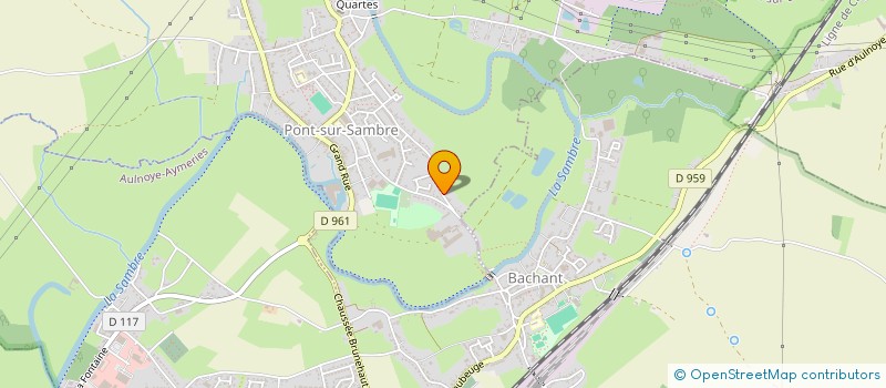 localisation de l'entreprise SCI NAT DAVID  PONT-SUR-SAMBRE